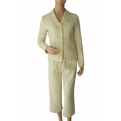Ladies Woven Stripe Suit