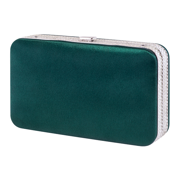 emerald clutch bag