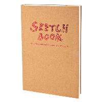 A4/A5 Sketch book Notepad for Artist Sketch Drawing Design, Vintage Sketch Book Diary Drawing Notebo
