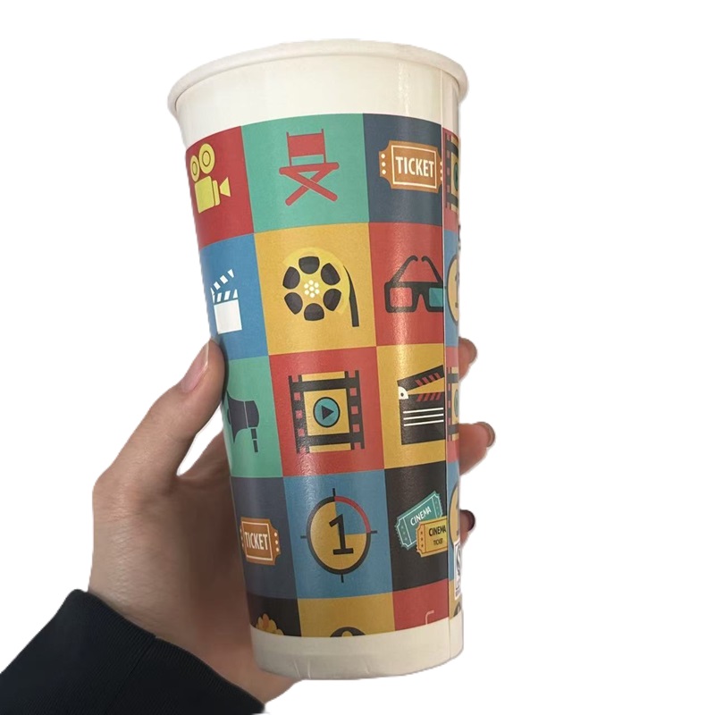 4oz/8oz/12oz PE Coated Paper Cup | Custom Logo Disposable Hot Drink Cups | Single Wall Wholesale