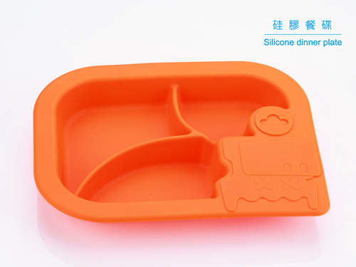 Silicone dinner plate