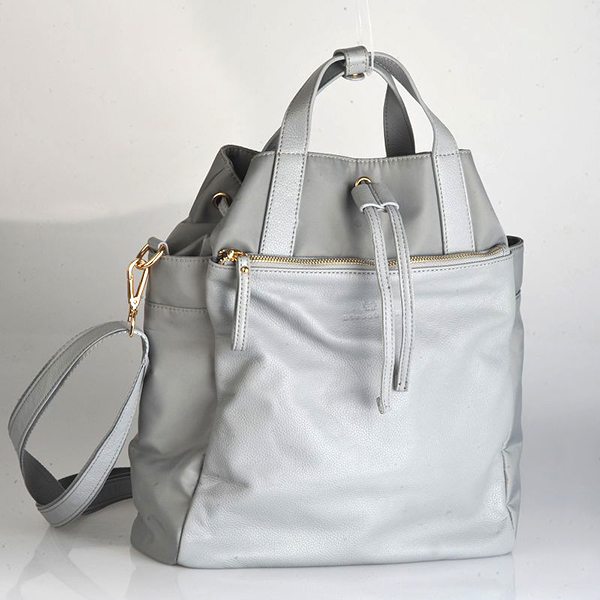 Nylon / Leather Handbag