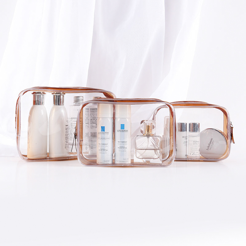 Transparent pvc cosmetic bag discount