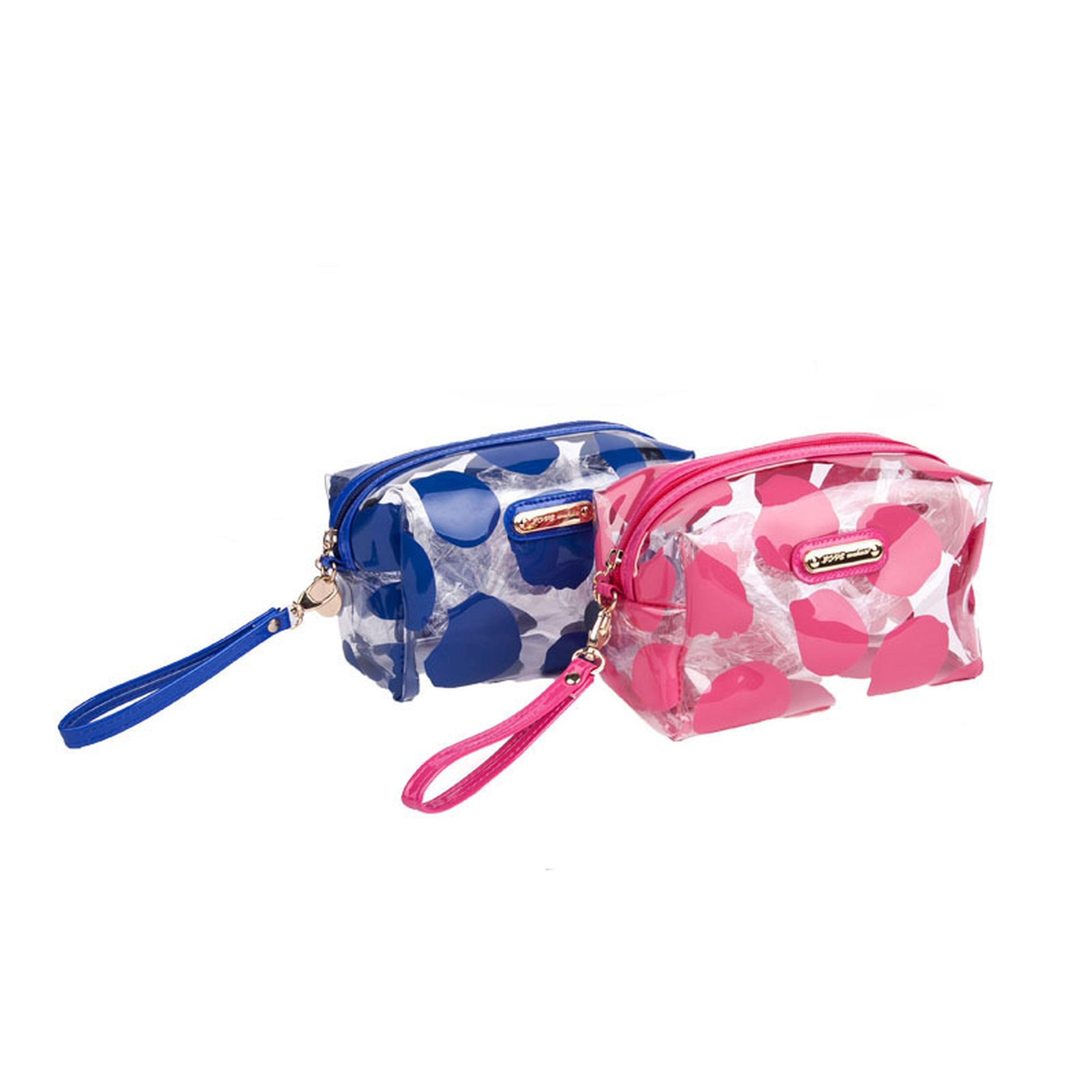 Customized fashion pvc cosmetic bag promotional zipper bag