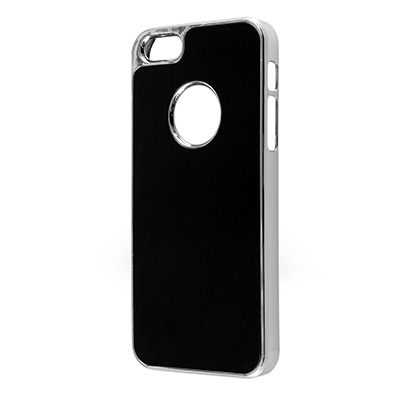 Deluxe Metal Aluminum Chrome Hard Case Cover for Apple iPhone 5 5G + Screen Protector + Stylus