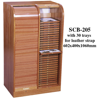 Leather strap Cabinet