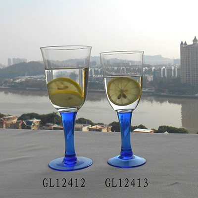 Mouthblown Glass Goblet