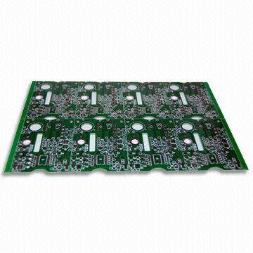 2 Layers Pcb With 0.5mm0.5oz Copper Thickness, Hasl And Green Solder Mask, Rohs Complaint