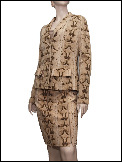 Ladies Knitted Jacket, Skirt