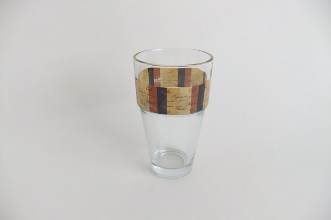 Sell glass tumbler with decal
