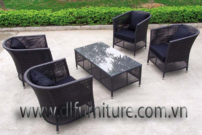 Sell poly rattan furniture