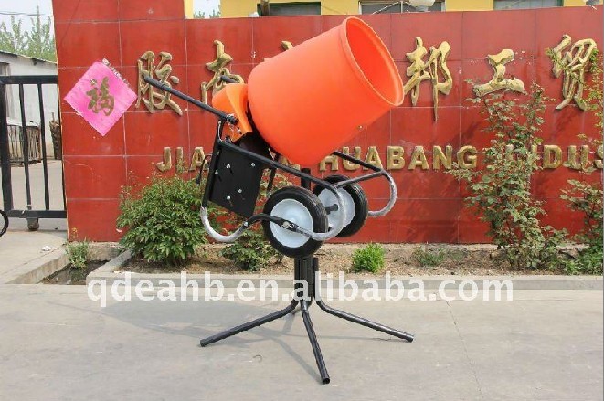 Portable Concrete Mixer With Stand
