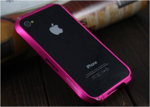 Iphone 4 Cases Colors Iron Surrounding (aluminum)