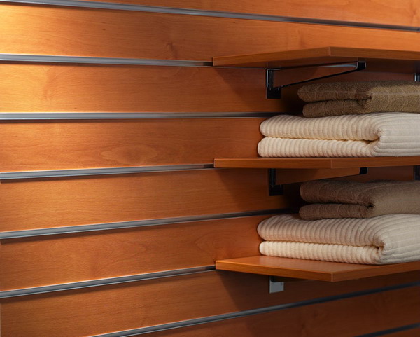 Slatwall Gondola Display Stand Shelf