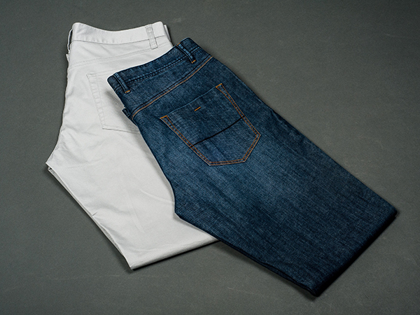 Cotton Stretch 5 Pocket Jeans