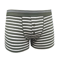 MENS RIB BUTTON FLY HIPSTER