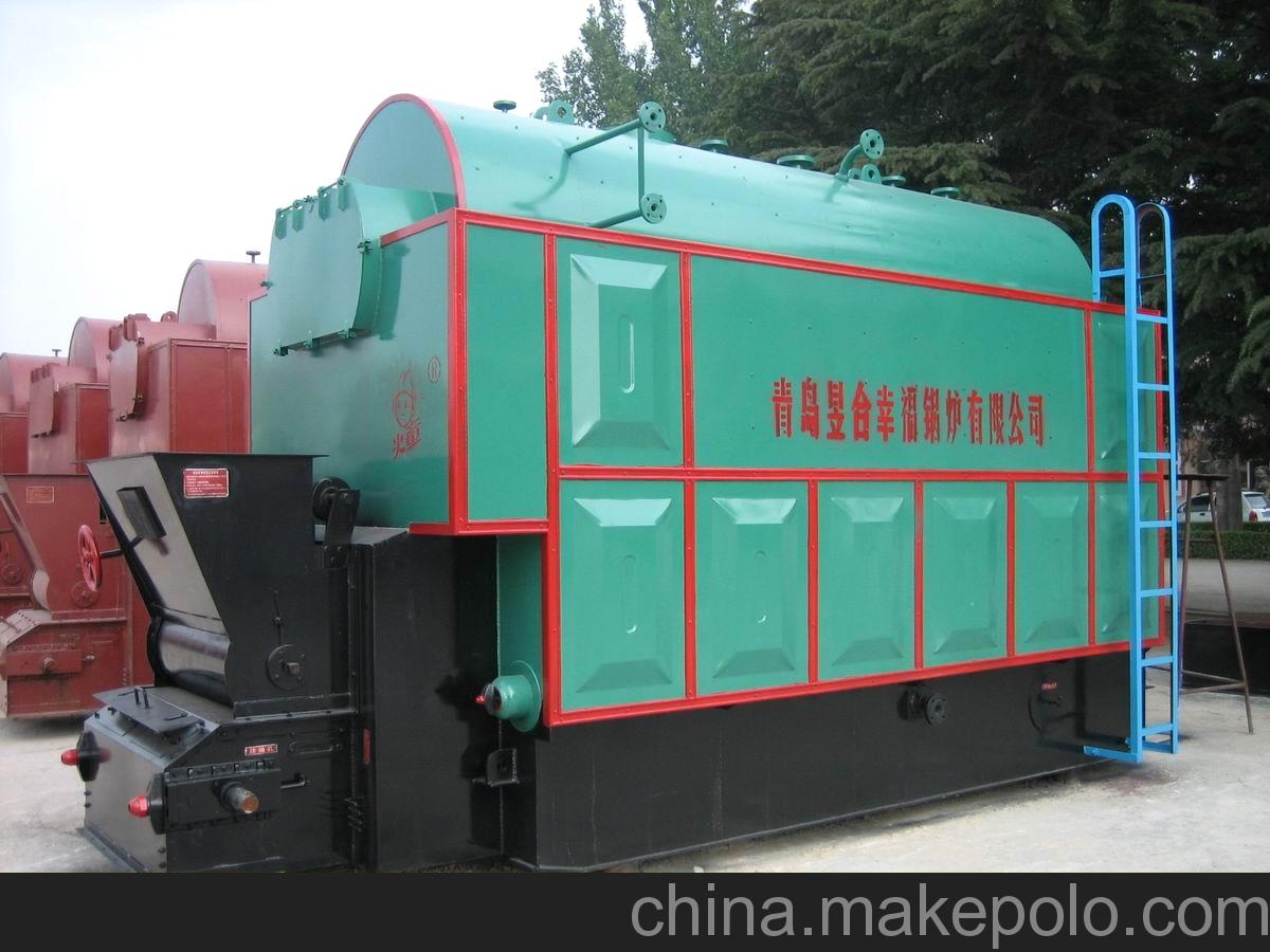 Coal fired fire tube single drum hot water boiler
