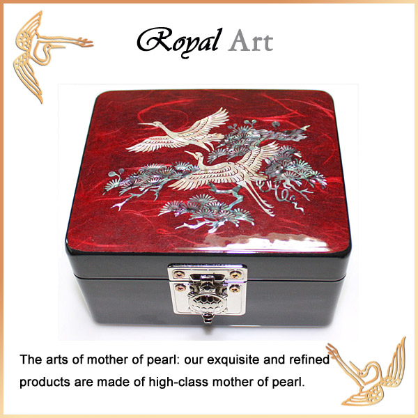 Sell Luxury Jewelry Box with Mother of pearl inlaid; CL-25