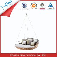 Sell Super king size bed rattan round sun bed pool furniture garden furniture