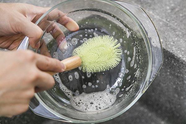 Wooden Handle Dish Cleaning Brush