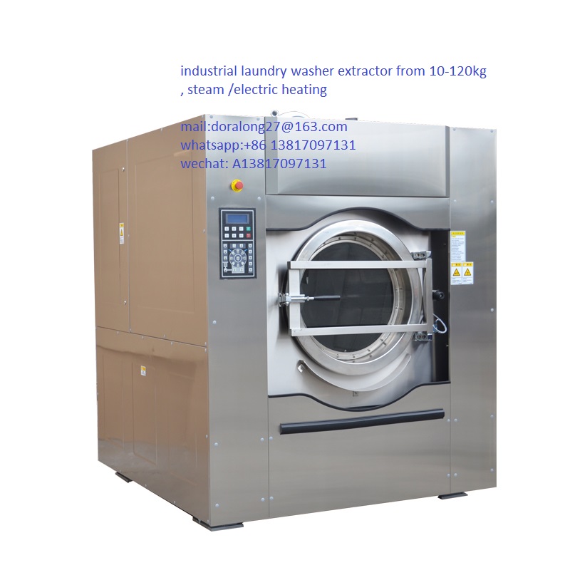 50kg laundry washing machine commercial laundry equipment for hotel factory school
