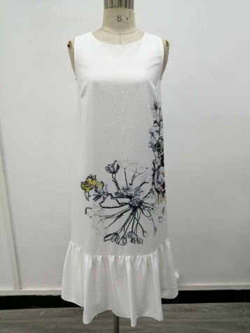 Women's Floral Print Dress