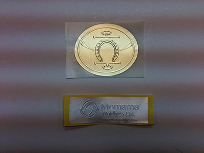 Matt Silvery Polyester Adhesive Label