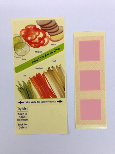 High Gloss Label + OPP Lamination Tape