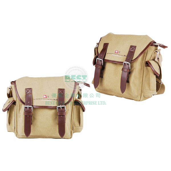 Canvas Oblique Backpack