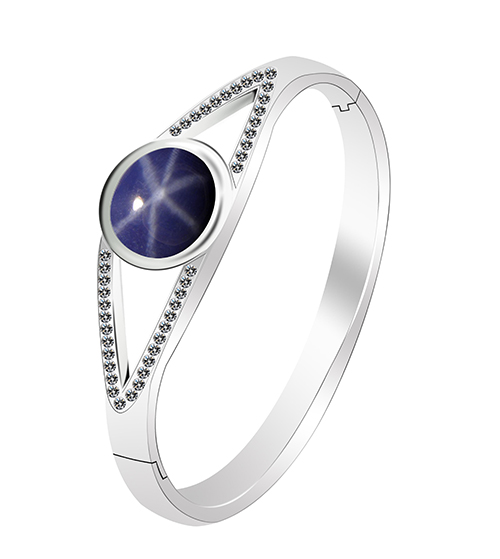 Beautiful Violet Gemstone Ring