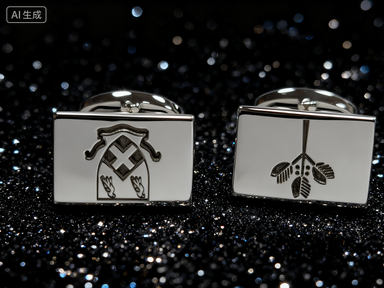925 silver cufflink