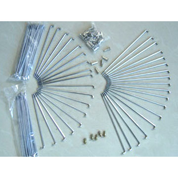 Bicycle Spoke And Nipple