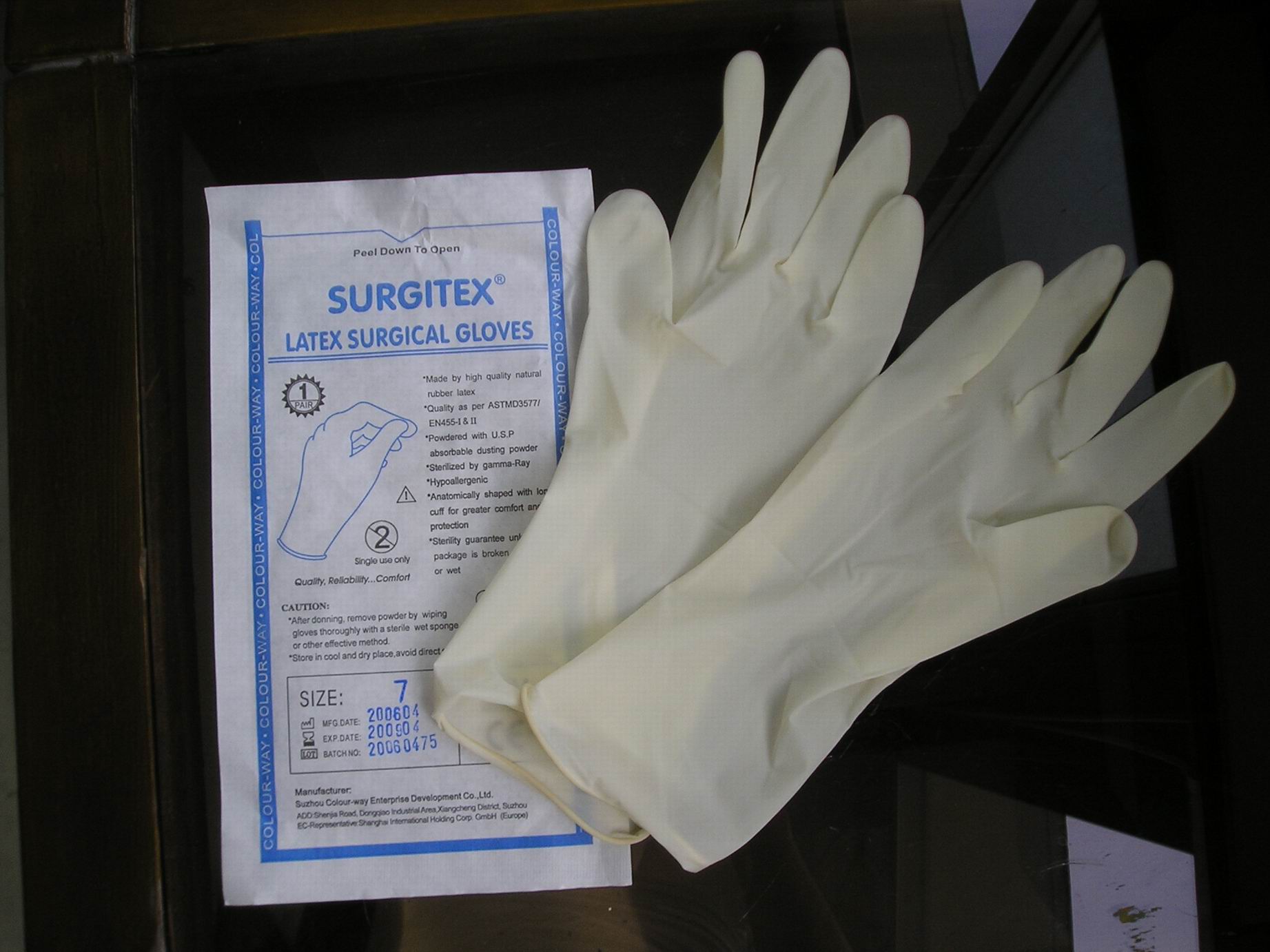 Sterile Surgical Gloves, Powdered