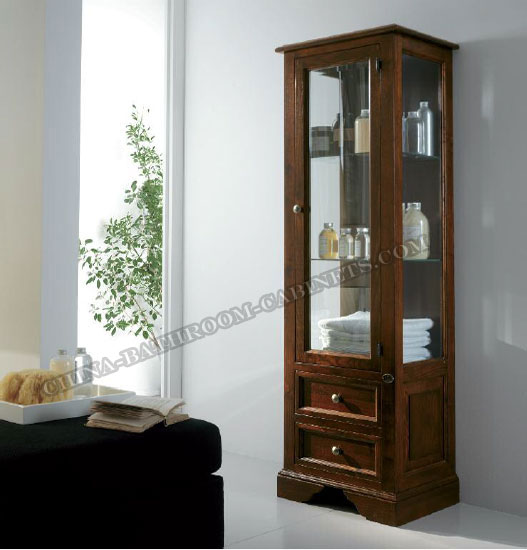 Side Vanity In Brown /md3214