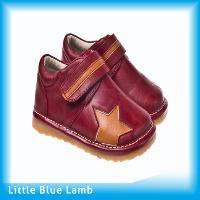 2011 Fashion Designed Baby Shoes Sq-s11112red With Light Star