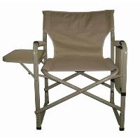 Heavy Steel Director Chair With Table And Side Poecket