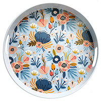 Melamine Round Serving Tray