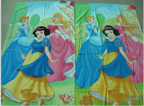 100% Cotton Velour Reactive Printing Beach Towel