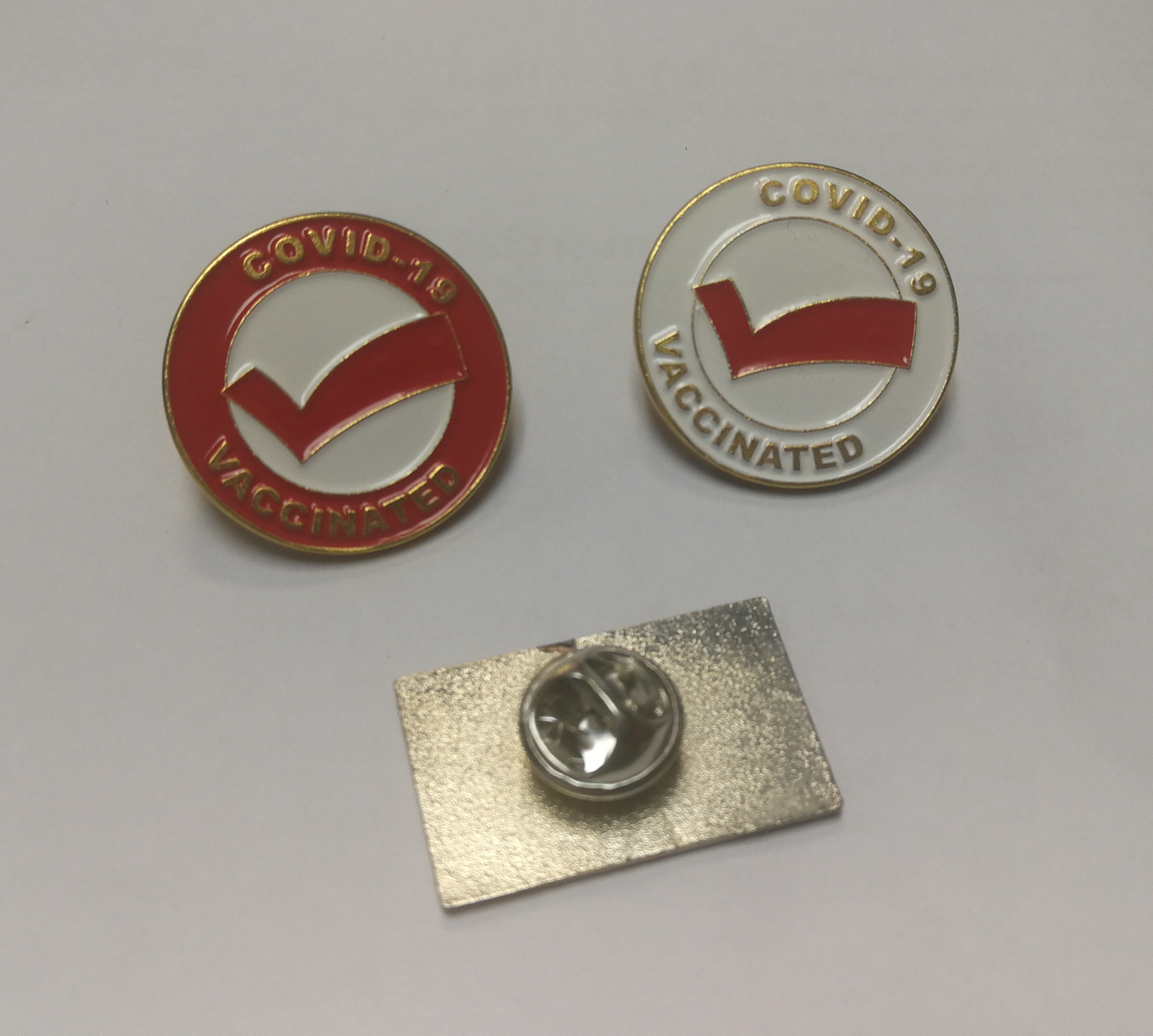 Convid-19 Resin Metal Pins