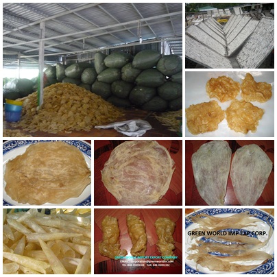 Dried Fish Maws