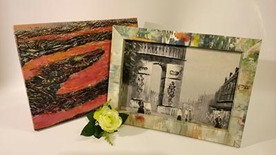 Oil Painting Self Frame