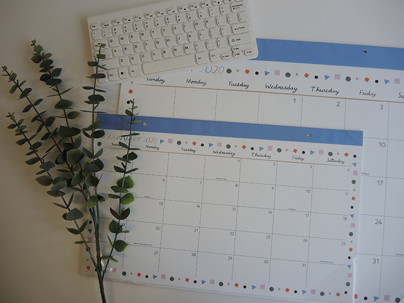 Desk Pad Calendar