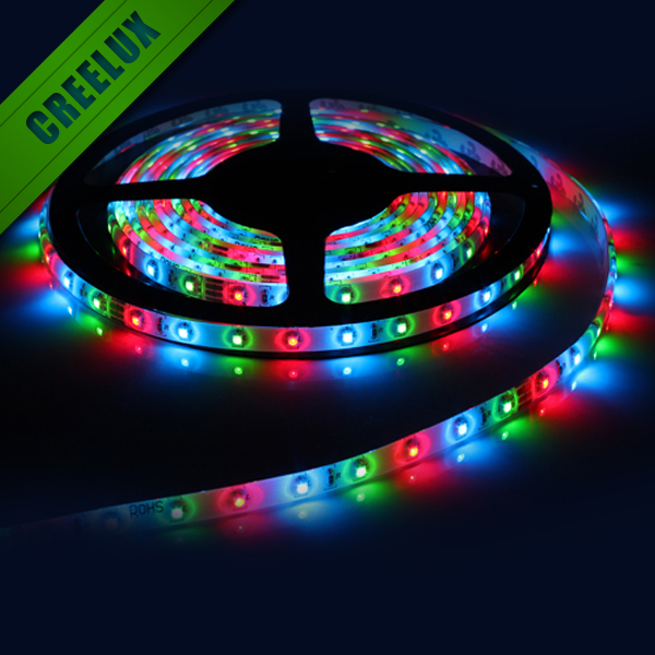 high quality flexible smd5050 dc12/24v osram led strip light rgb