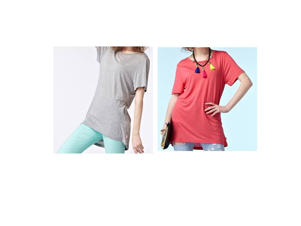 Women Fashion Round Neck Tshirt