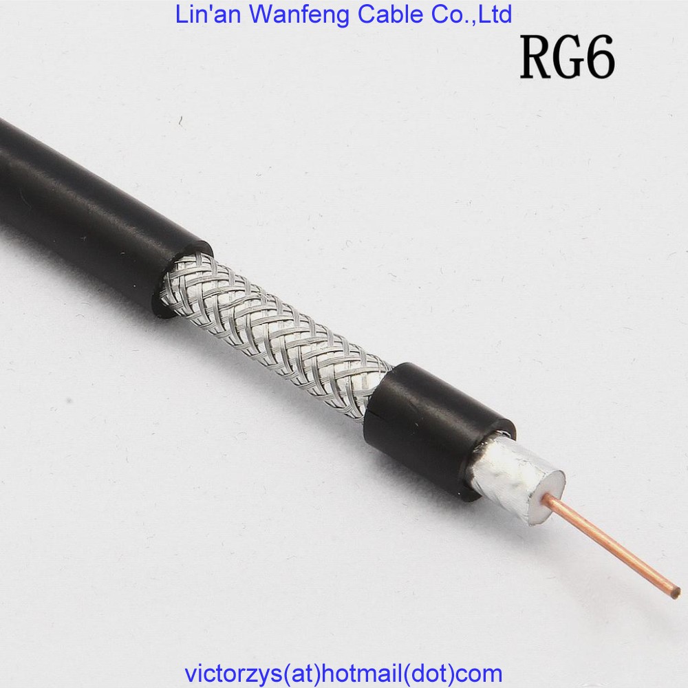 Rg6 Coaxial Cable Catv Security Camera Cable
