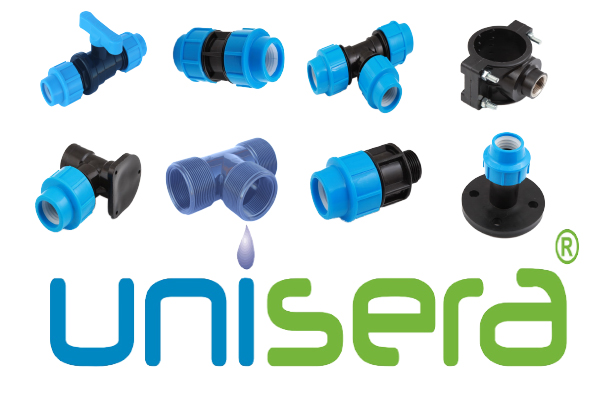 PP compression fittings