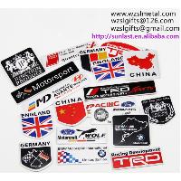Metal Aluminum Car Stickers From China