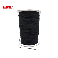 8 Strands Twisted Black Cotton String