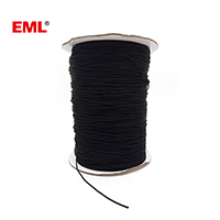 2x9 Twisted Black Rayon String