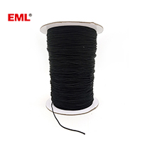 3x6 Twisted Black Rayon String